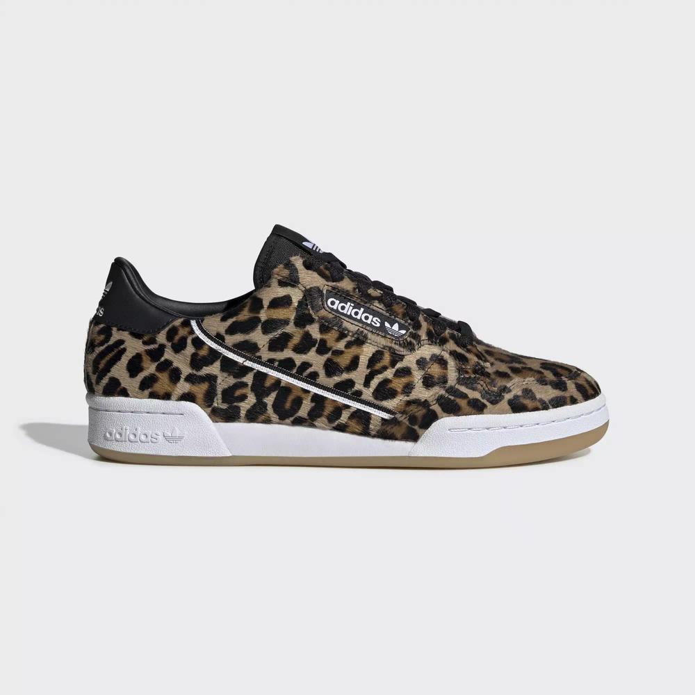 Adidas Continental 80 Tenis Negros Para Mujer (MX-47610)